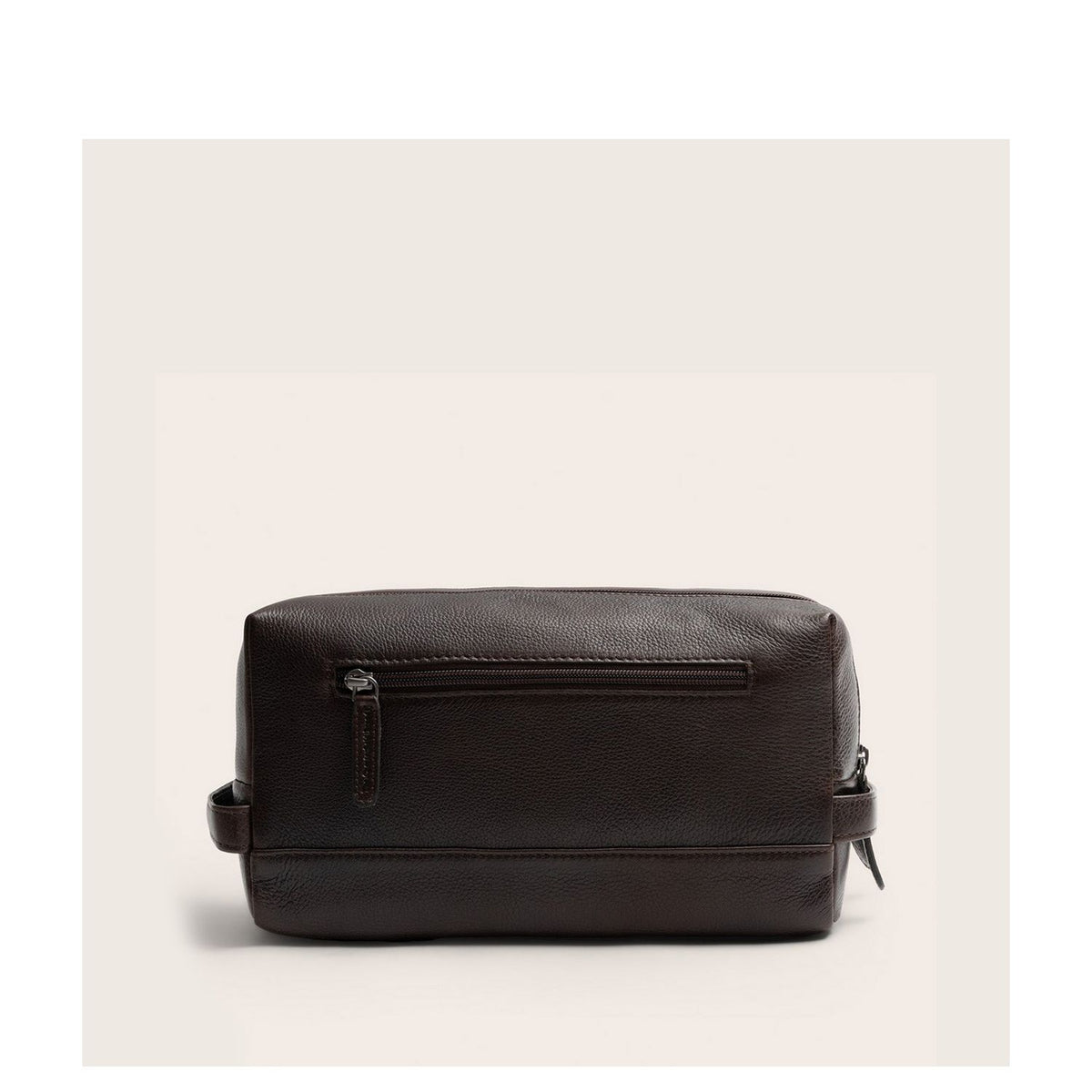 The Chesterfield Brand Montelaro Leren Toilettas bruin