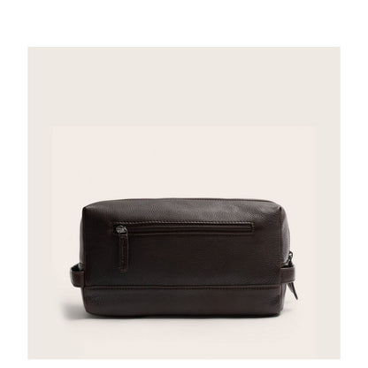 The Chesterfield Brand Montelaro Leren Toilettas bruin