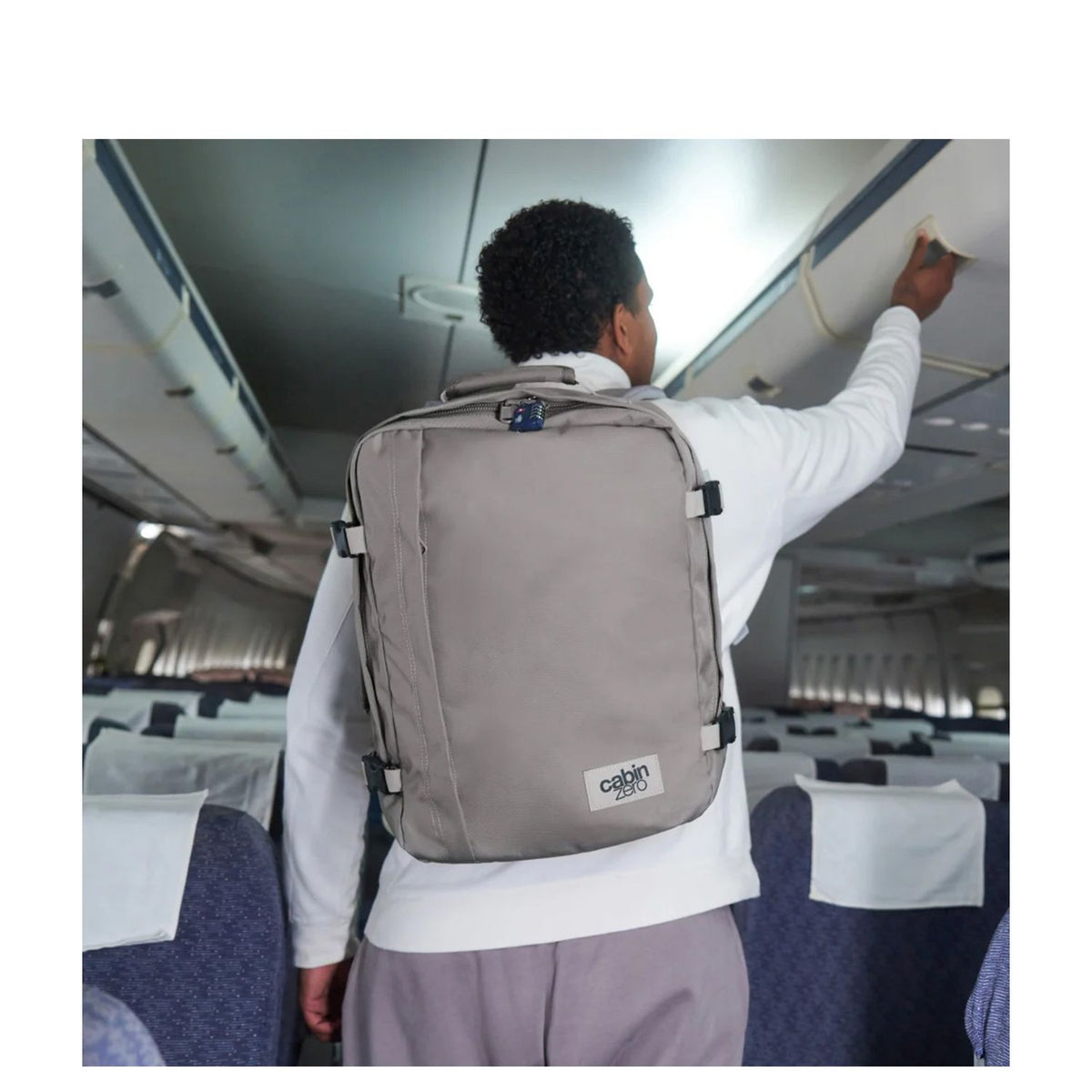 CabinZero Classic Handbagage Reisrugzak 46 cm - 36 liter - 46x31x20 cm - misty grey