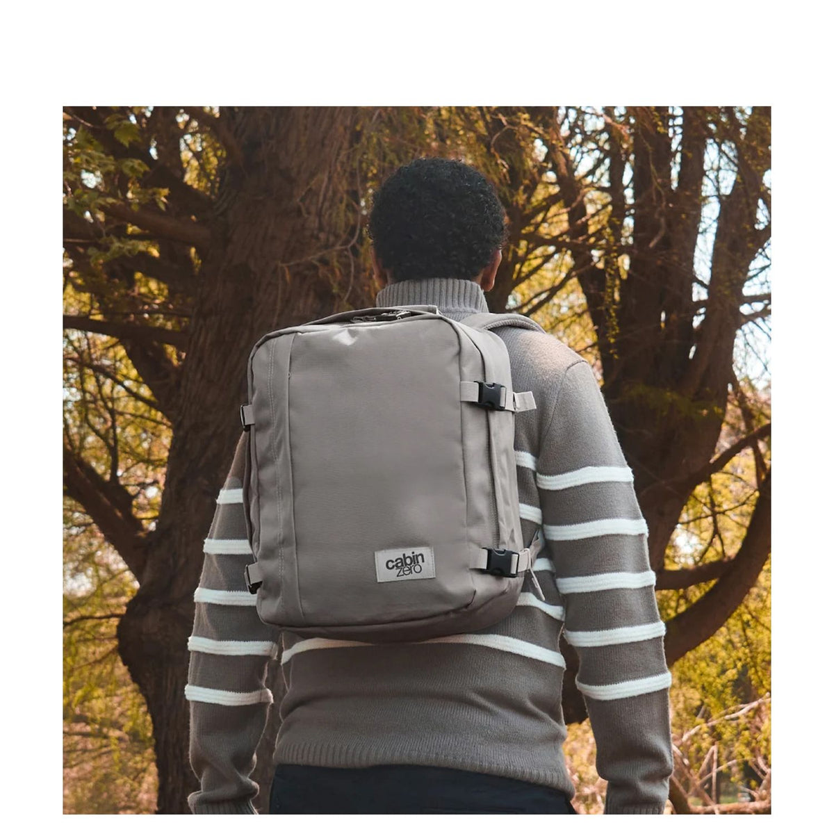 CabinZero Classic Handbagage Reisrugzak 39 cm - 28 liter - 39x29.5x20 cm - misty grey