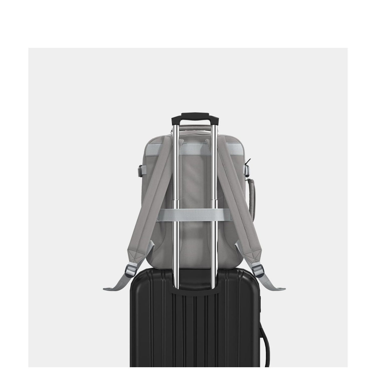 CabinZero Classic Handbagage Reisrugzak 39 cm - 28 liter - 39x29.5x20 cm - misty grey