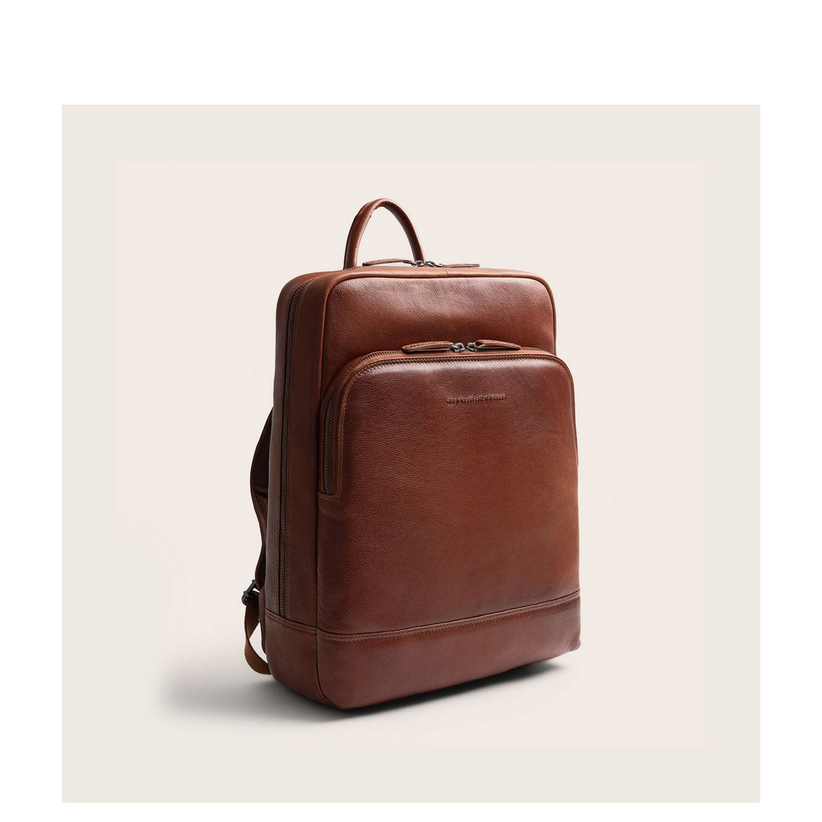 The Chesterfield Brand Marvello Rugzak - 12 liter - 15" laptopvak - cognac