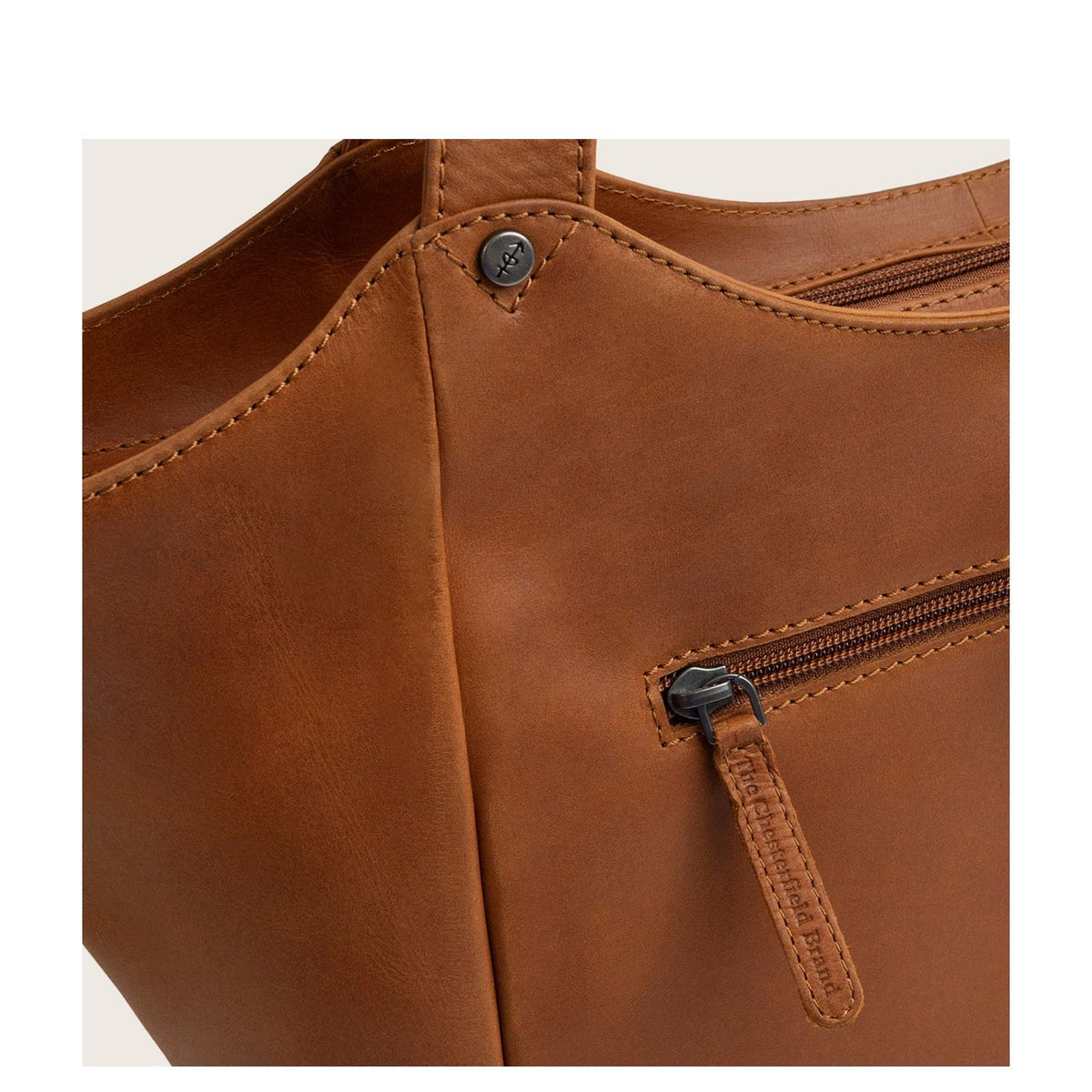 The Chesterfield Brand Mireya Shopper - 14" laptopvak - cognac