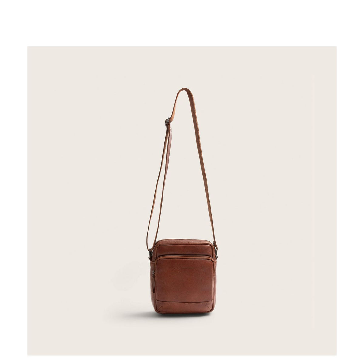 The Chesterfield Brand Valtorio Crossbody Schoudertas cognac