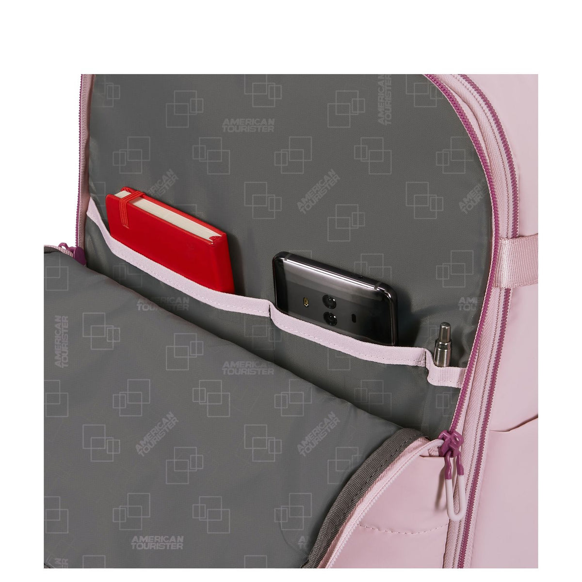 American Tourister Cabinpop Underseater Rugzak 40 cm - 27 liter - 15.6" laptopvak - 40x30x20 cm - pastel pink