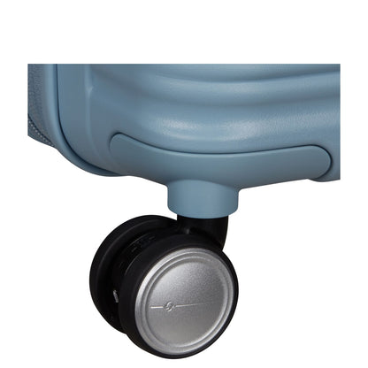 Samsonite Paralux HS Handbagage Spinner 55 cm - Uitbreidbaar 40/46 liter - 55x39x23/26 cm - fog blue