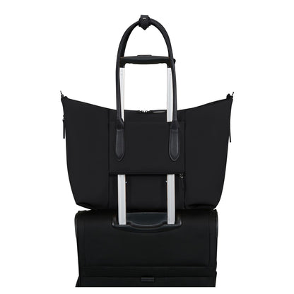 Samsonite Evoluxe Shopper - 14 liter - 14.1" laptopvak - afneembare schouderriem - black