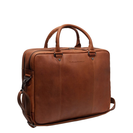 The Chesterfield Brand Boston Laptop bag cognac