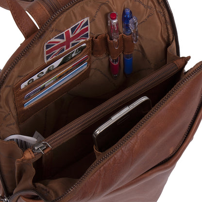 The Chesterfield Brand Claire Backpack Cognac Damentasche