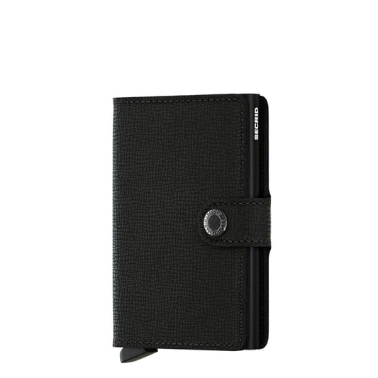 Secrid Miniwallet Portemonnee black crisple