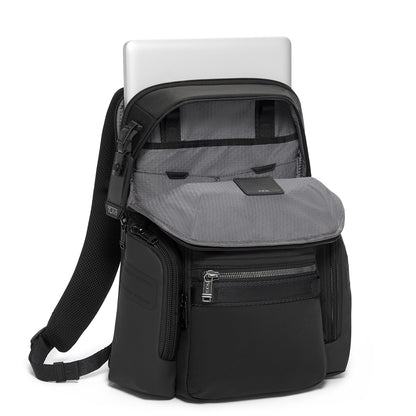 Tumi Alpha Bravo Nathan Navigationsrucksack schwarzer Rucksack