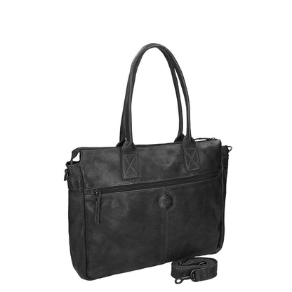 Bear Design Callisto Pelle Binni Laptopschoudertas black