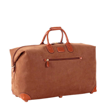 Bric's Life Reisetasche 55 kamelfarbene Wochenendtasche