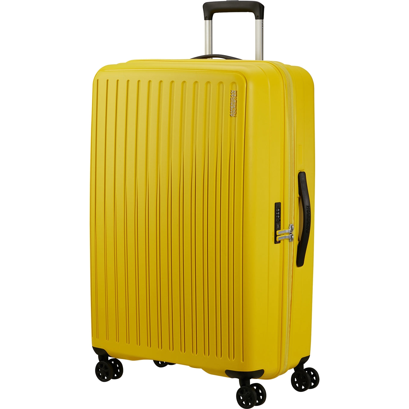 American Tourister Rejoy Spinner 77/28 TSA elektrischer gelber Hartschalenkoffer