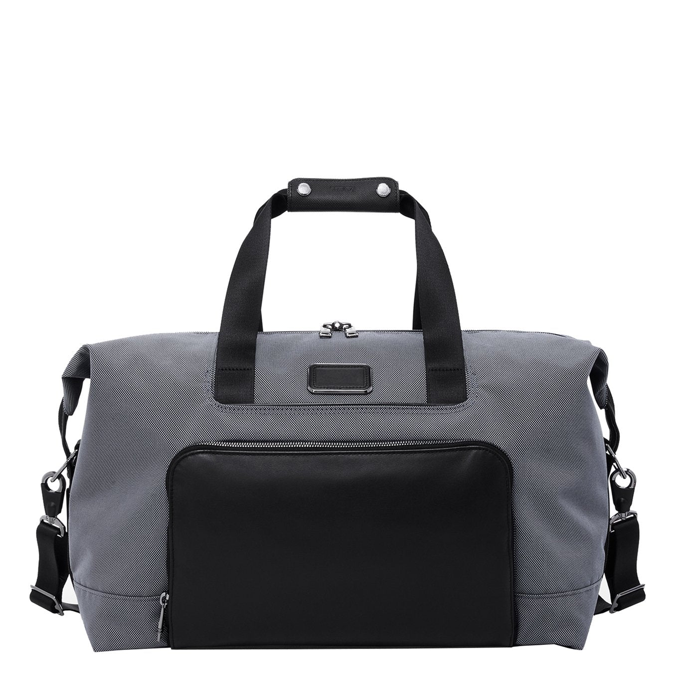 Tumi Alpha Double Expansion Satchel meteor grey