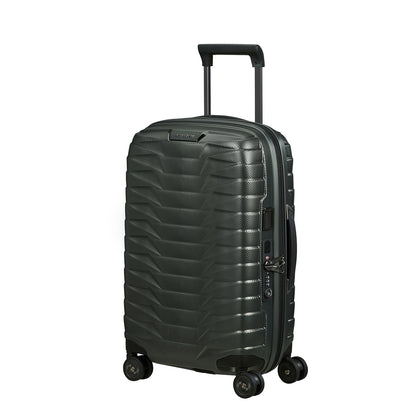 Samsonite Proxis Spinner 55/35 Erweiterbarer matt kletternder Efeu-Hartschalenkoffer