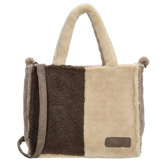 Zebra Trends Teddy Denise Handbag M dunkelbraun Damentasche