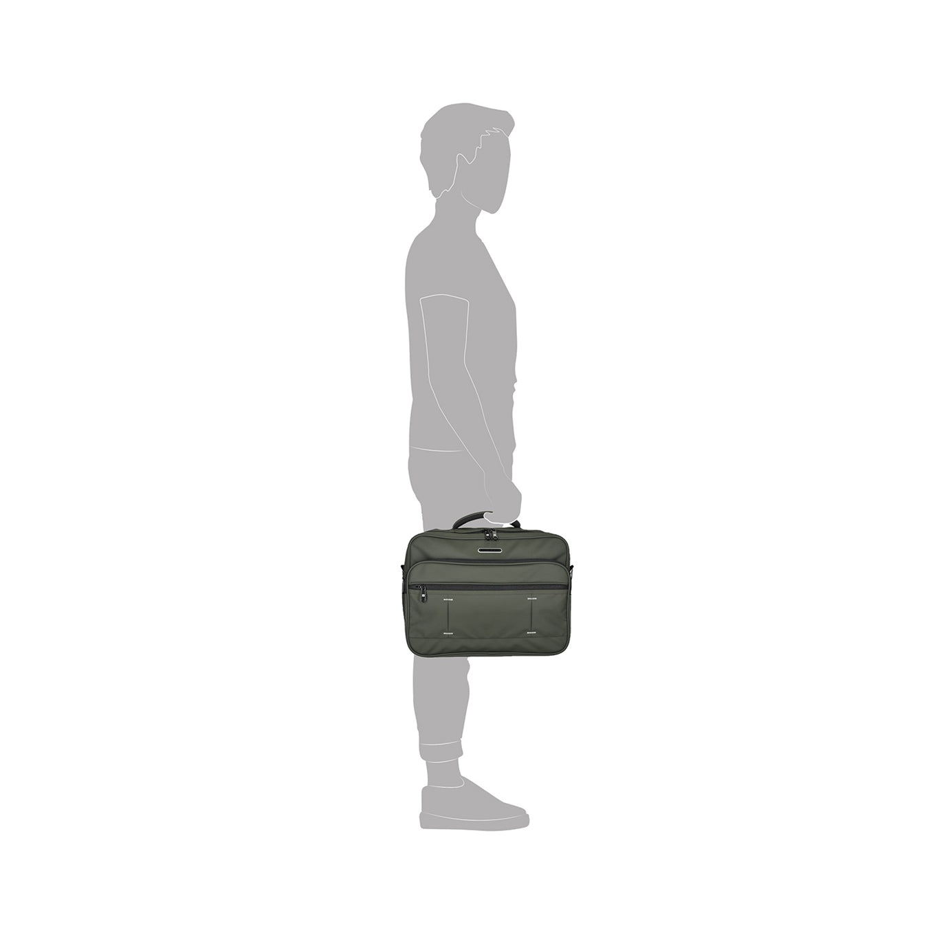 Enrico Benetti Northern Flightbag 15" olive