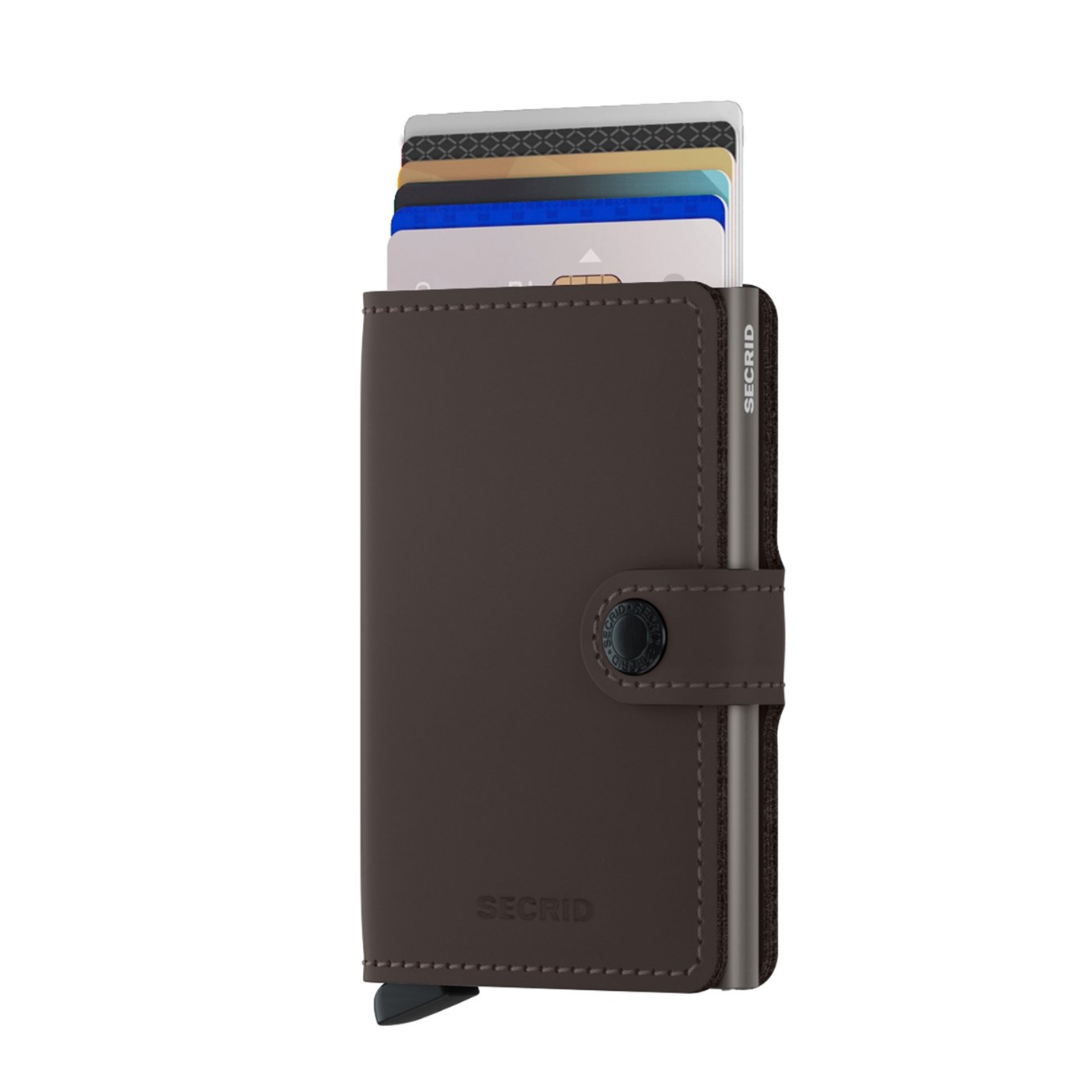 Secrid Miniwallet Portemonnee Matte truffle