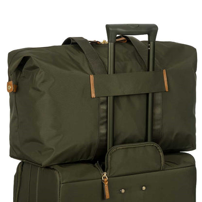 Bric's X-Bag Holdall Große olivgrüne Wochenendtasche