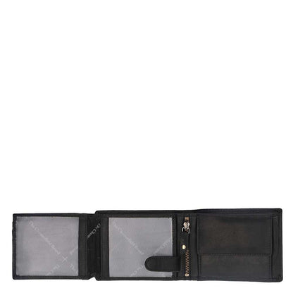 Die Chesterfield Brand Marion Billfold schwarze Herrenbrieftasche