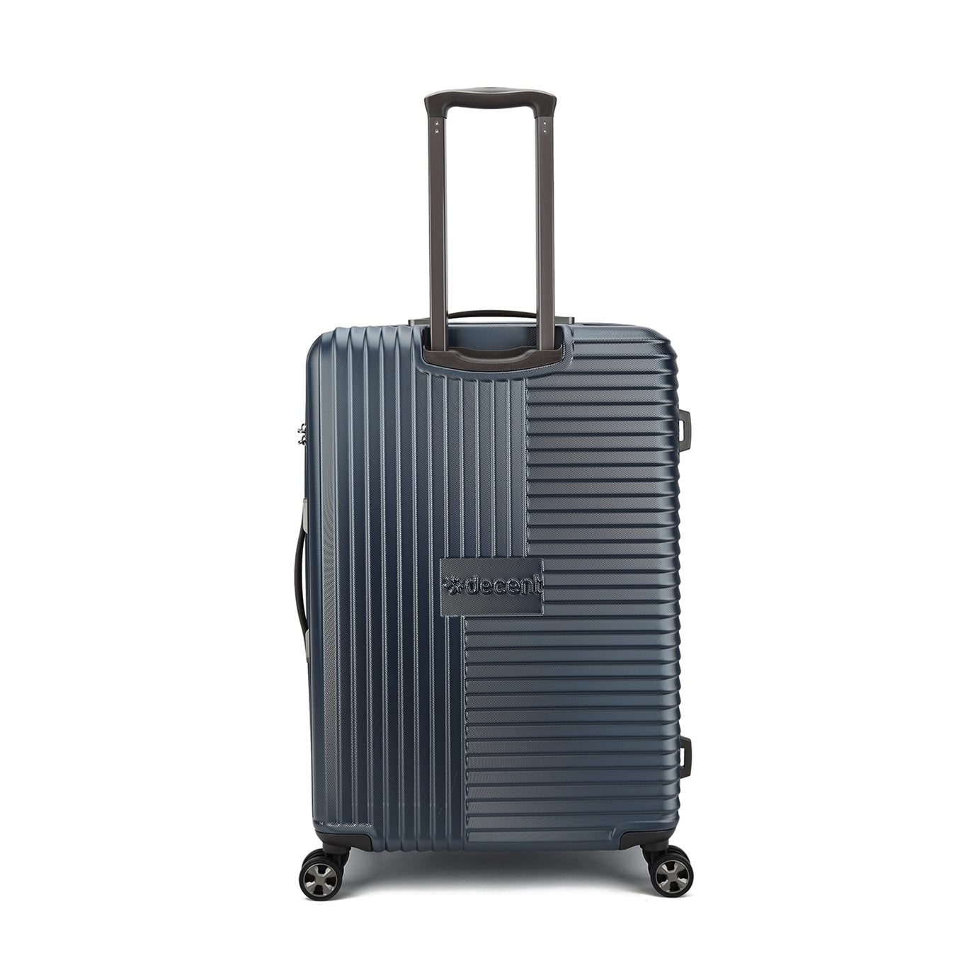 Decent Tourister Large Trolley 76 blauer Hartschalenkoffer