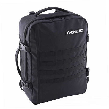 CabinZero Military 36L Lightweight Cabin Bag absolute schwarze Wochenendtasche