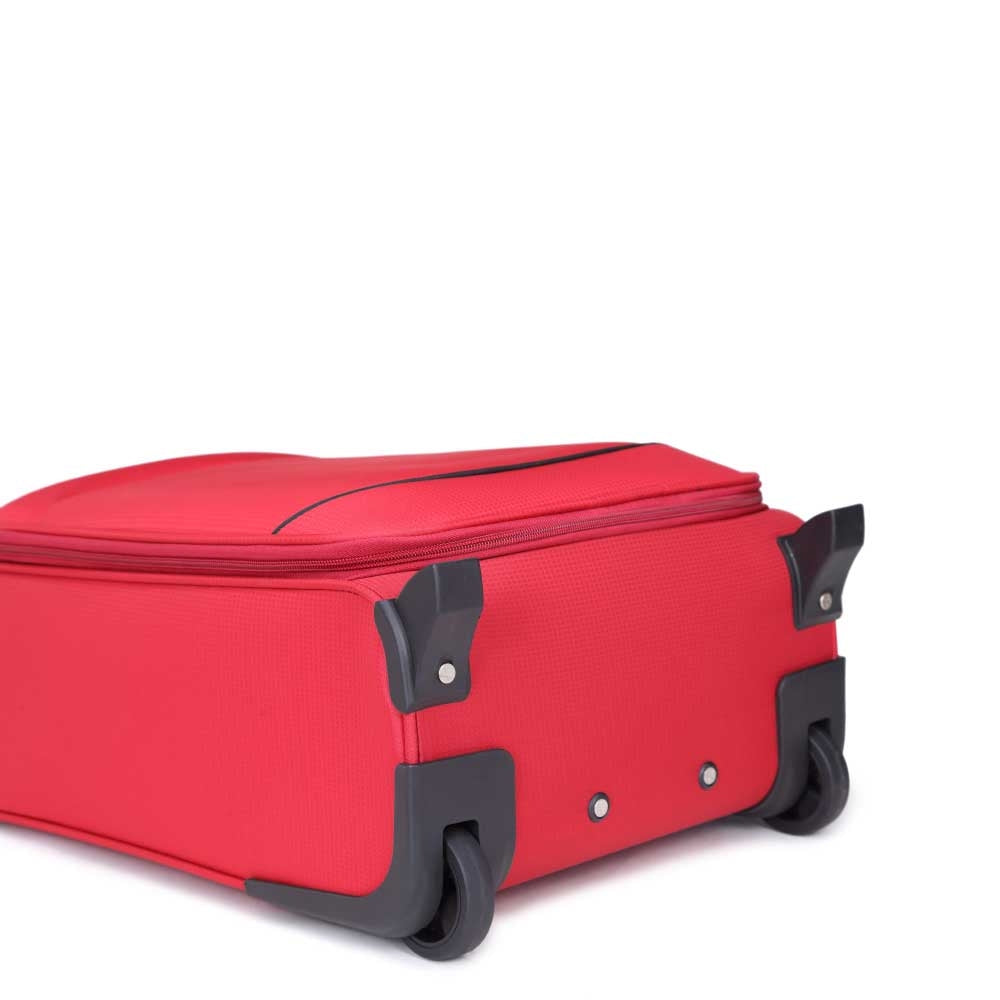 Dezenter Super-Light Trolley 50 roter Weichkoffer