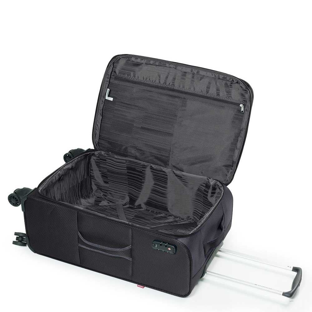 Gabol Cloud Trolley Medium 69 schwarz Weicher Koffer