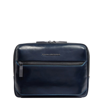 Piquadro B2 Herren RFID Umhängetasche blau Herrentasche