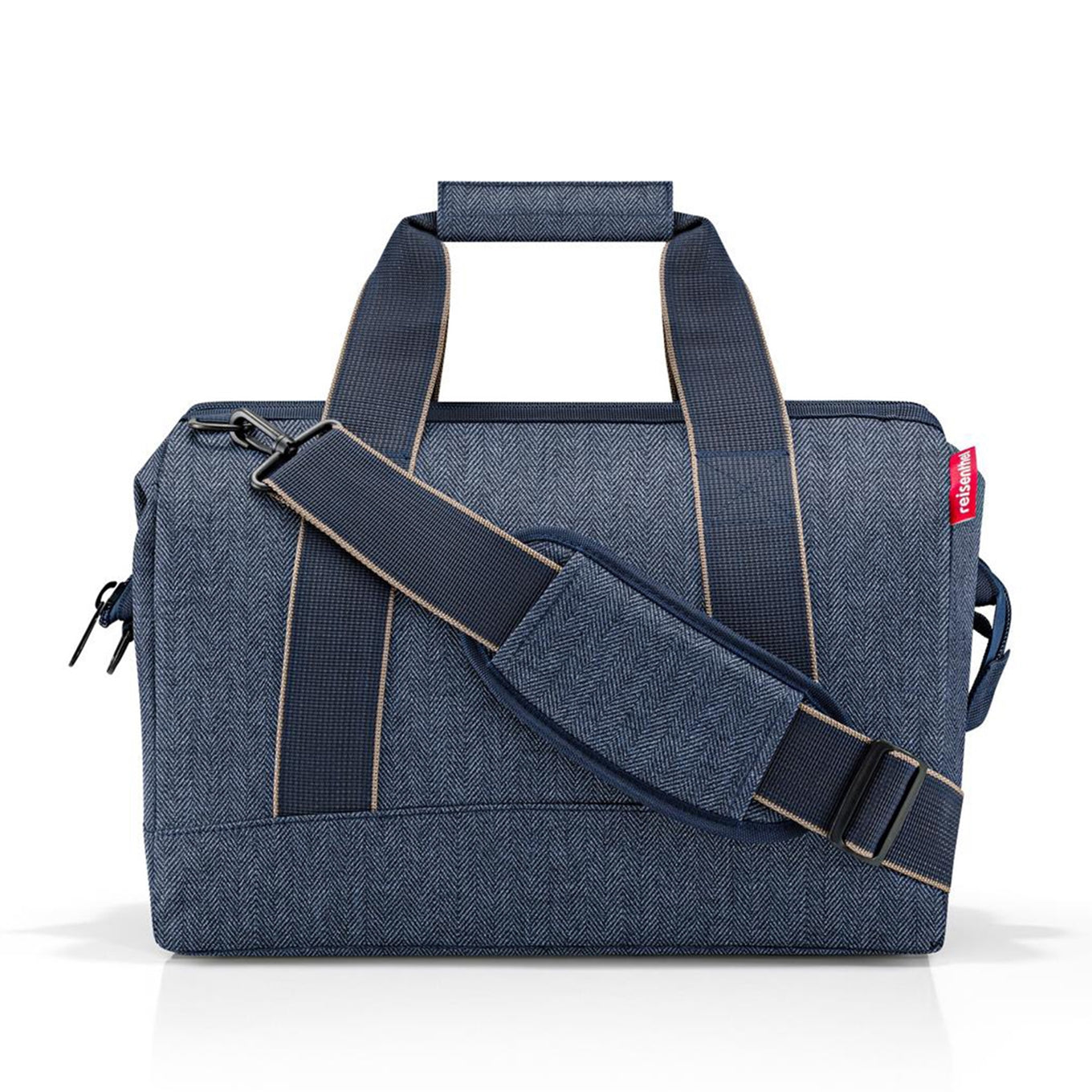 Reisenthel Traveling Allrounder L herringbone dark blue