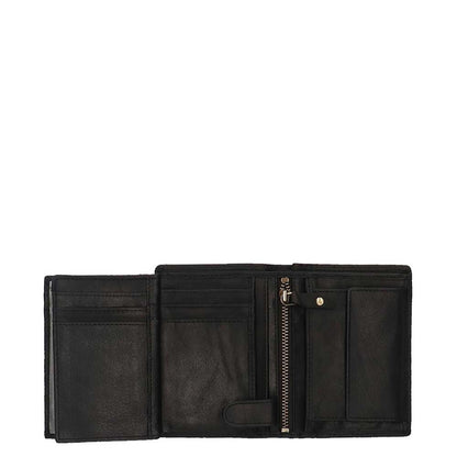 Die Chesterfield Brand Hazel RFID Billfold schwarze Herrenbrieftasche