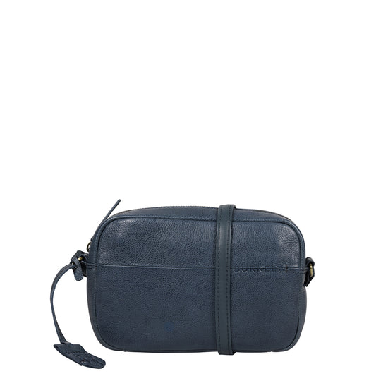 Burkely Natural Norah Camerabag blaue Damentasche