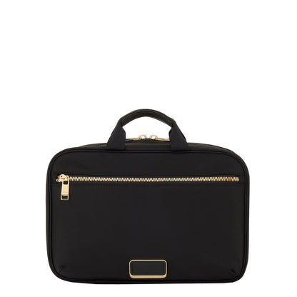 Tumi Voyageur Madeline Cosmetic schwarz/gold