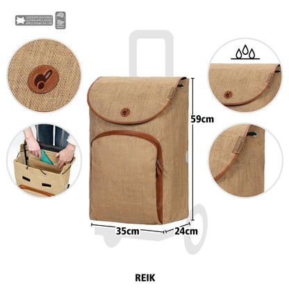 Andersen Alu Star Shopper Reach beige Trolley