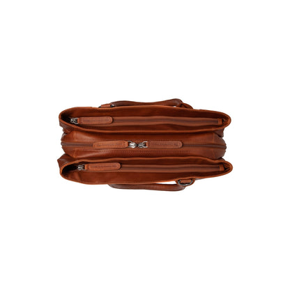 The Chesterfield Brand Passau Schoudertas cognac
