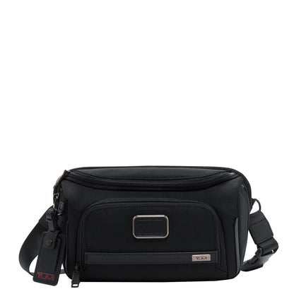 Tumi Alpha Large Sling schwarze Herrentasche