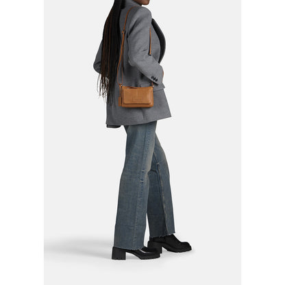 Burkely Soft Skylar Minibag gemütliche cognacfarbene Damentasche