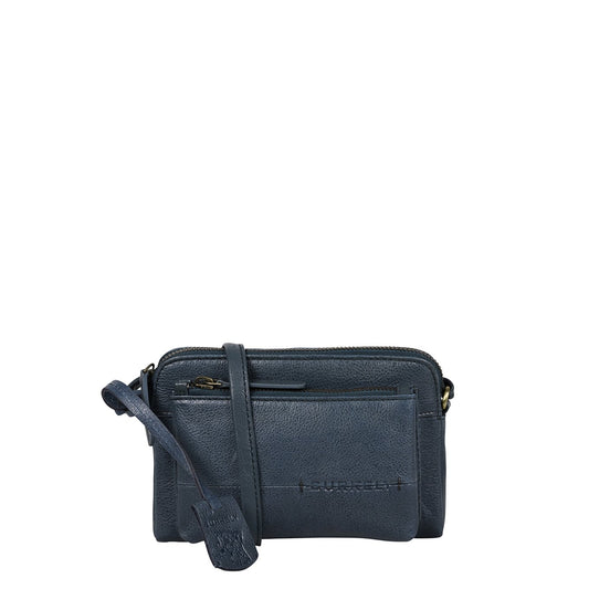 Burkely Natural Norah Minibag blaue Damentasche
