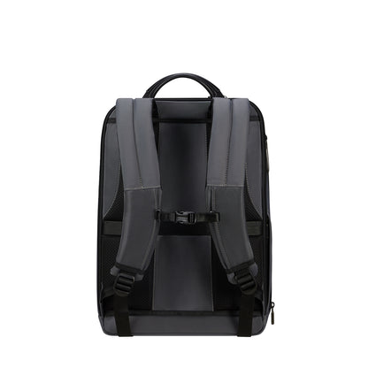 Samsonite Urban-Eye Rucksack 15,6" 2 Taschen grau/cognacfarbener Rucksack