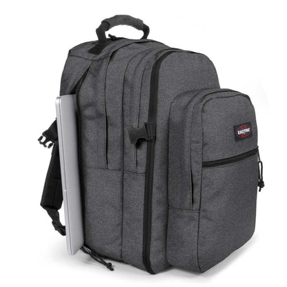 Eastpak Tutor Laptop-Rucksack aus schwarzem Denim