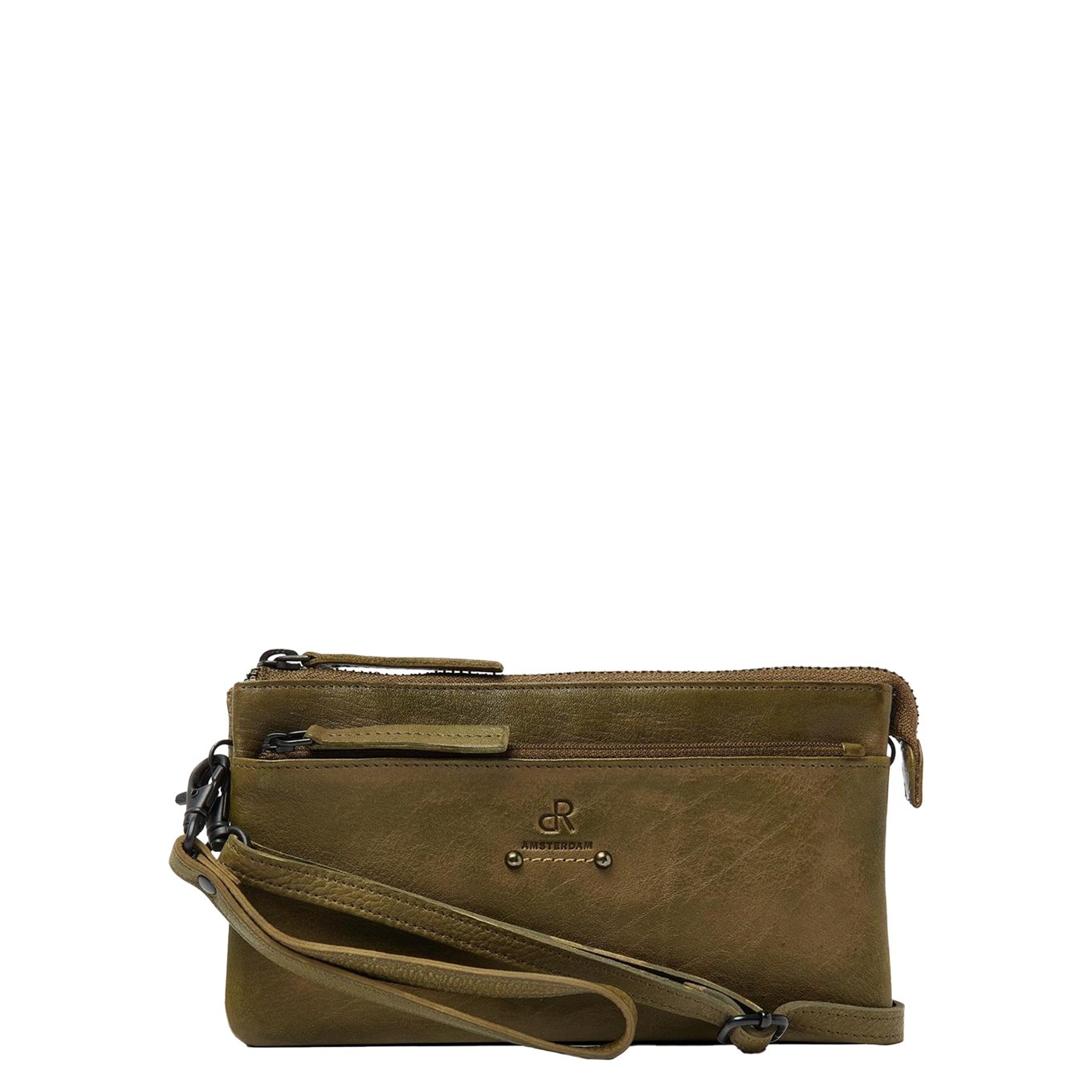 dR Amsterdam Tampa Shoulderbag/Clutch olive Women's bag
