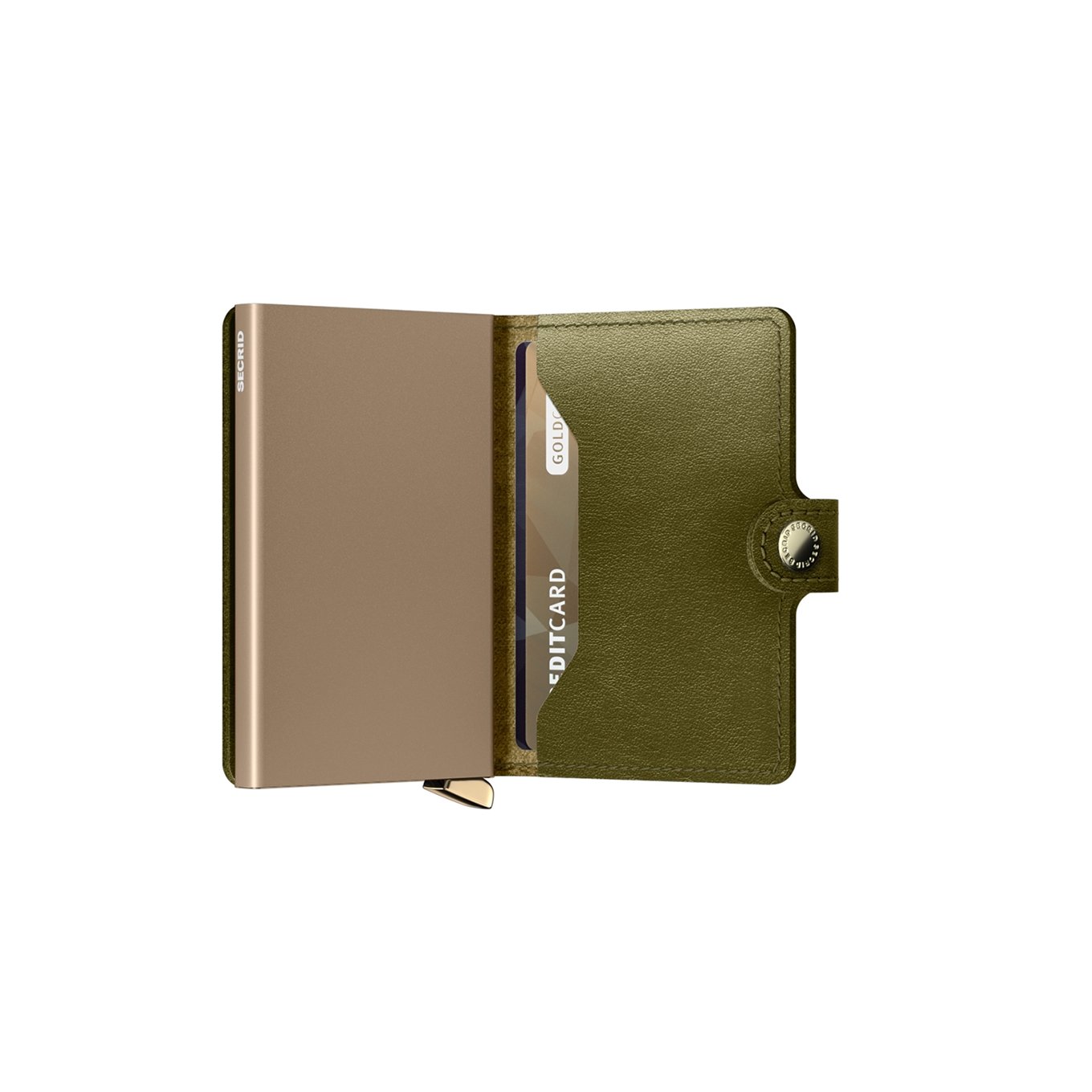 Secrid Miniwallet Portemonnee Dusk olive