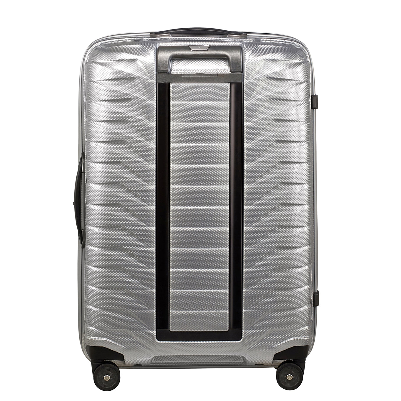 Samsonite Proxis Spinner 69 silbernes Hartschalenetui