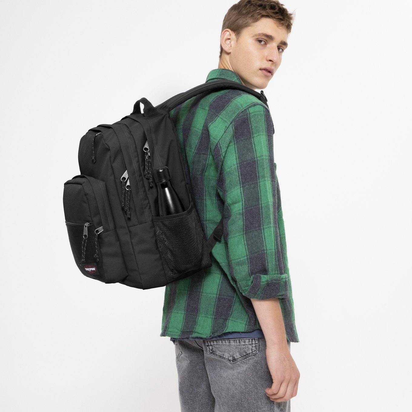 Eastpak Pinzip Backpack schwarzer Rucksack