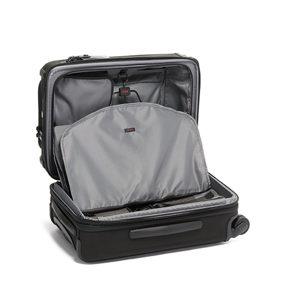 Tumi Alpha International Dual Access Carry-On schwarzer Weichkoffer