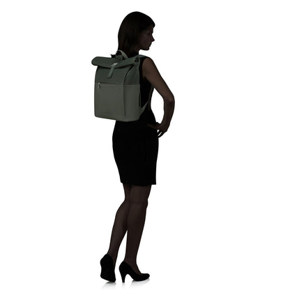 Samsonite 4Pack Laptop Rolltop Backpack 15.6" forest green