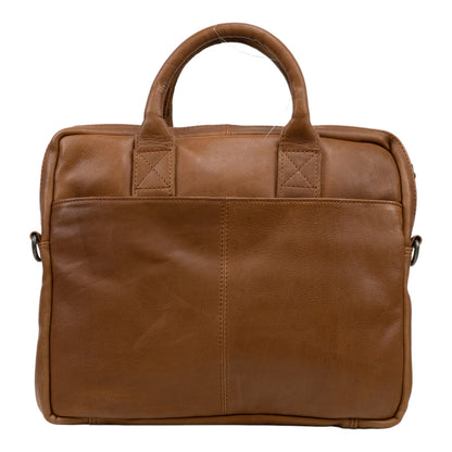 DSTRCT State Street Workingbag 13.3" cognac
