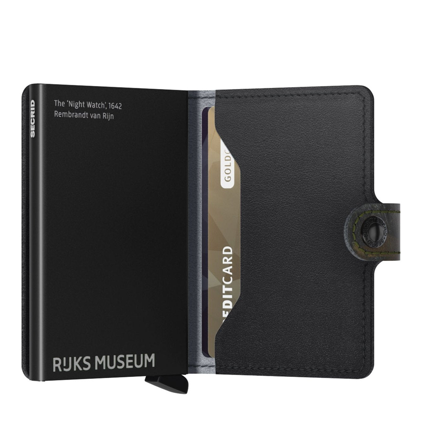 Secrid Miniwallet Art Rijksmuseum Nachtwache Damenbrieftasche