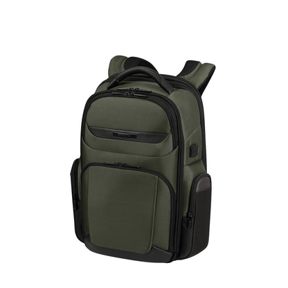 Samsonite Pro-DLX 6 Rucksack 3V 15,6'' EXP grüner Rucksack